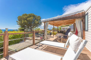 Bungalow V Hugo vue mer terrassa